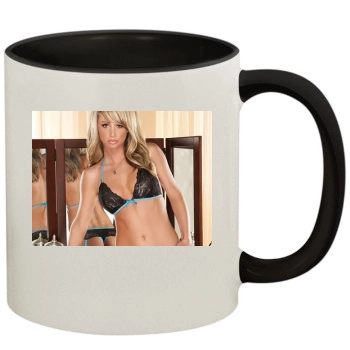 Sara Jean Underwood 11oz Colored Inner & Handle Mug