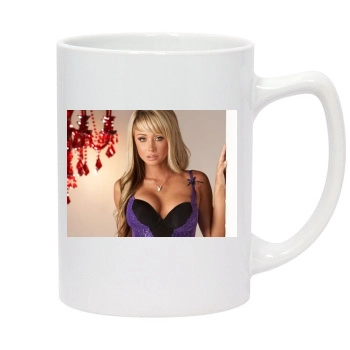 Sara Jean Underwood 14oz White Statesman Mug