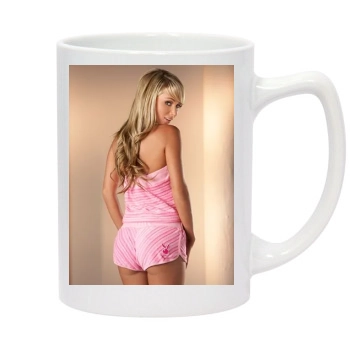 Sara Jean Underwood 14oz White Statesman Mug