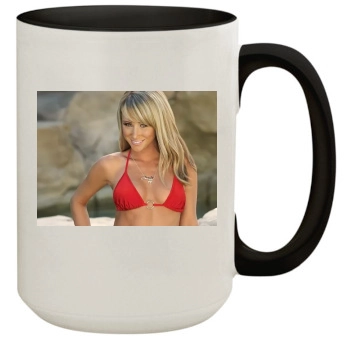 Sara Jean Underwood 15oz Colored Inner & Handle Mug