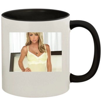 Sara Jean Underwood 11oz Colored Inner & Handle Mug