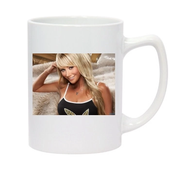 Sara Jean Underwood 14oz White Statesman Mug