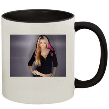 Sara Jean Underwood 11oz Colored Inner & Handle Mug