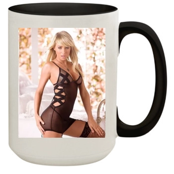 Sara Jean Underwood 15oz Colored Inner & Handle Mug