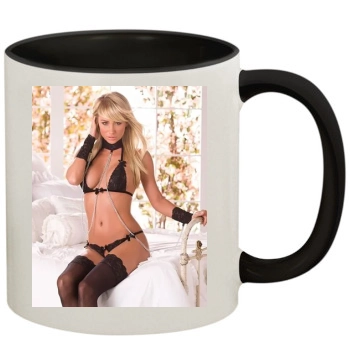 Sara Jean Underwood 11oz Colored Inner & Handle Mug