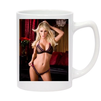 Sara Jean Underwood 14oz White Statesman Mug