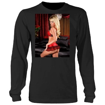 Sara Jean Underwood Men's Heavy Long Sleeve TShirt