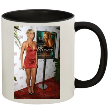 Sara Jean Underwood 11oz Colored Inner & Handle Mug