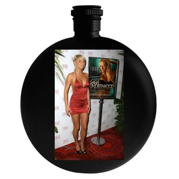 Sara Jean Underwood Round Flask