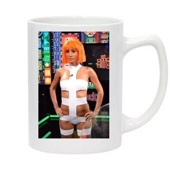 Sara Jean Underwood 14oz White Statesman Mug