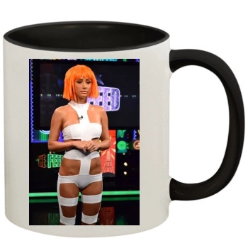 Sara Jean Underwood 11oz Colored Inner & Handle Mug