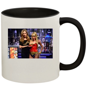 Sara Jean Underwood 11oz Colored Inner & Handle Mug