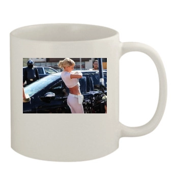 Sara Jean Underwood 11oz White Mug