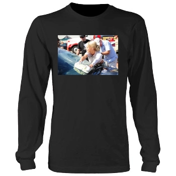 Sara Jean Underwood Men's Heavy Long Sleeve TShirt