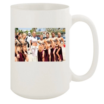 Sara Jean Underwood 15oz White Mug