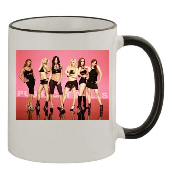 The Pussycat Dolls 11oz Colored Rim & Handle Mug