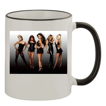 The Pussycat Dolls 11oz Colored Rim & Handle Mug