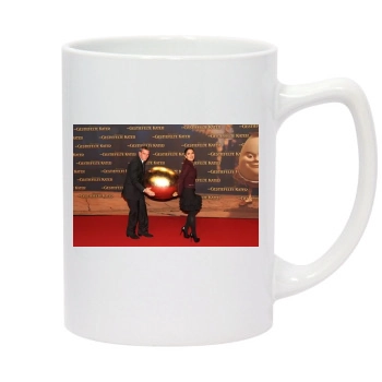 Salma Hayek 14oz White Statesman Mug