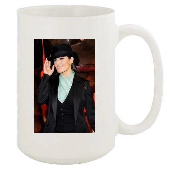 Salma Hayek 15oz White Mug