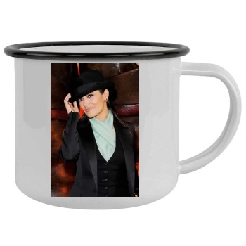 Salma Hayek Camping Mug