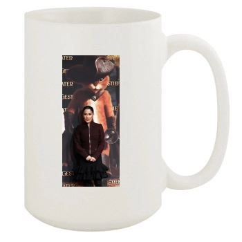 Salma Hayek 15oz White Mug