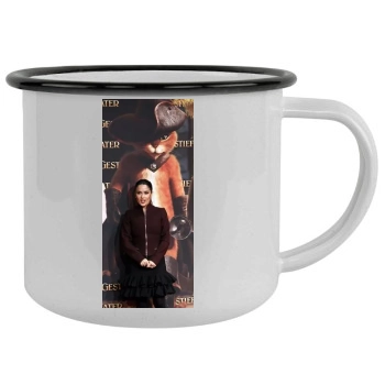 Salma Hayek Camping Mug