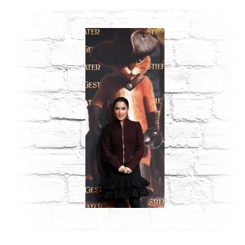 Salma Hayek Metal Wall Art