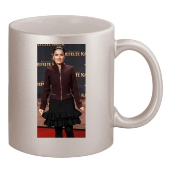 Salma Hayek 11oz Metallic Silver Mug