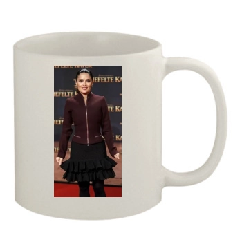 Salma Hayek 11oz White Mug