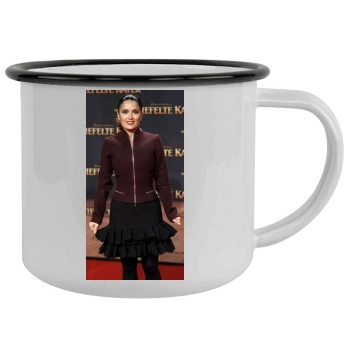 Salma Hayek Camping Mug