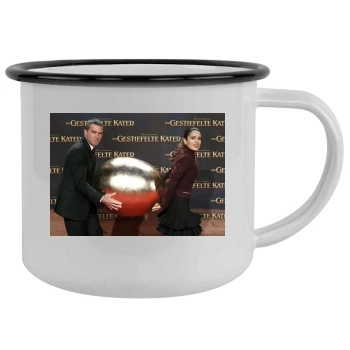 Salma Hayek Camping Mug