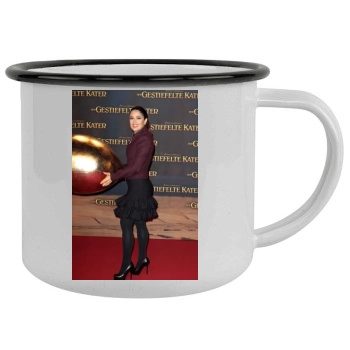 Salma Hayek Camping Mug