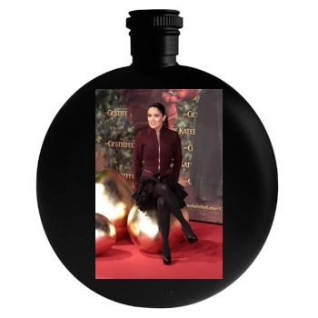 Salma Hayek Round Flask