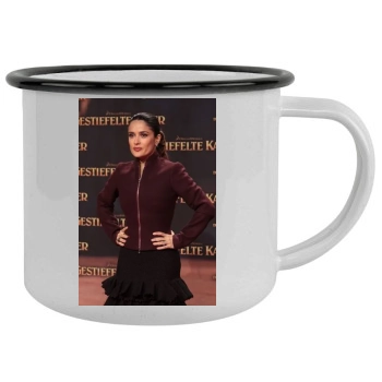 Salma Hayek Camping Mug