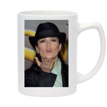 Salma Hayek 14oz White Statesman Mug