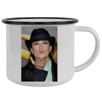 Salma Hayek Camping Mug