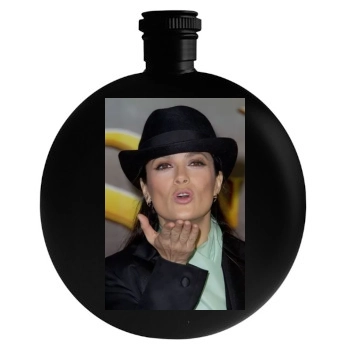 Salma Hayek Round Flask