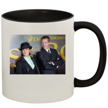 Salma Hayek 11oz Colored Inner & Handle Mug