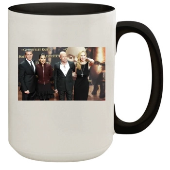 Salma Hayek 15oz Colored Inner & Handle Mug