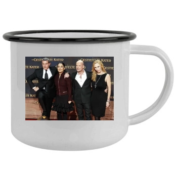 Salma Hayek Camping Mug