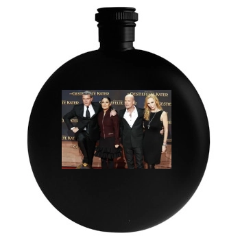 Salma Hayek Round Flask