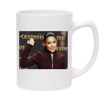 Salma Hayek 14oz White Statesman Mug