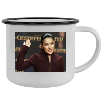 Salma Hayek Camping Mug