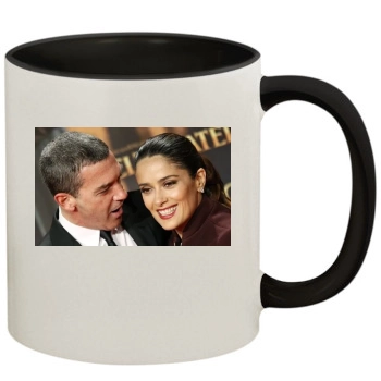 Salma Hayek 11oz Colored Inner & Handle Mug