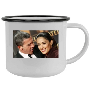 Salma Hayek Camping Mug