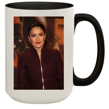 Salma Hayek 15oz Colored Inner & Handle Mug