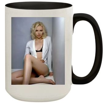 Scarlett Johansson 15oz Colored Inner & Handle Mug