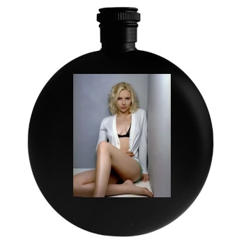 Scarlett Johansson Round Flask