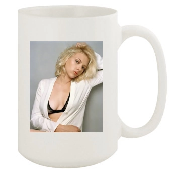 Scarlett Johansson 15oz White Mug