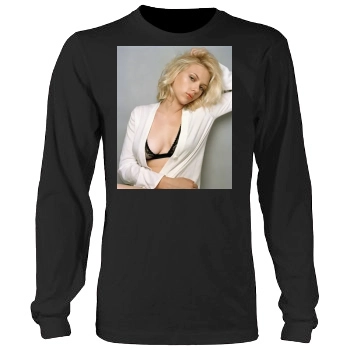 Scarlett Johansson Men's Heavy Long Sleeve TShirt